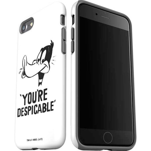 Looney Tunes Daffy Duck Youre Despicable iPhone SE (2nd & 3rd Gen) Pro Case