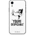 Looney Tunes Daffy Duck Youre Despicable iPhone XR Skin