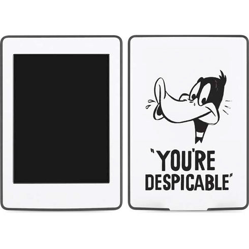 Looney Tunes Daffy Duck Youre Despicable Amazon Kindle Skin