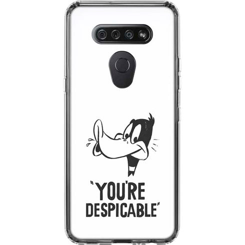 Looney Tunes Daffy Duck Youre Despicable LG K51/Q51 Clear Case