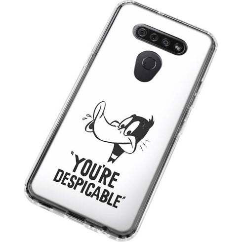 Looney Tunes Daffy Duck Youre Despicable LG K51/Q51 Clear Case