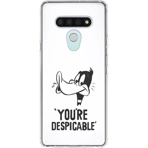 Looney Tunes Daffy Duck Youre Despicable LG Stylo 6 Clear Case