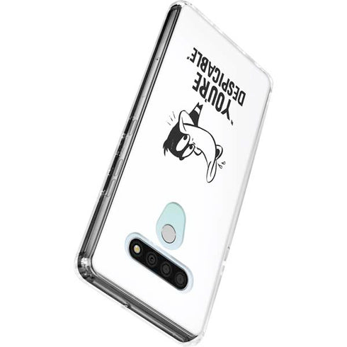 Looney Tunes Daffy Duck Youre Despicable LG Stylo 6 Clear Case
