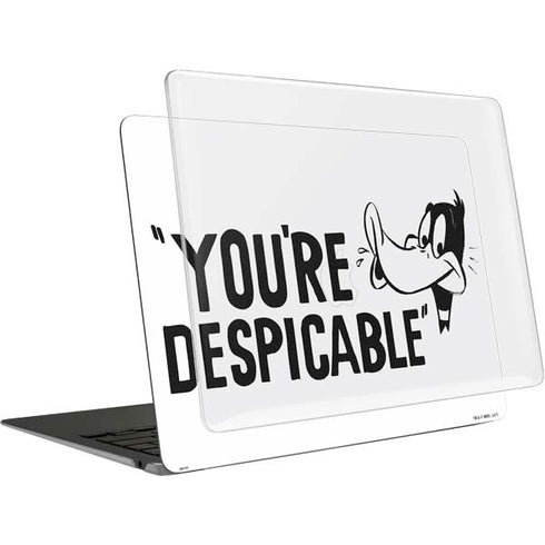 Looney Tunes Daffy Duck Youre Despicable MacBook Air 13in (2020) Case plus Skin