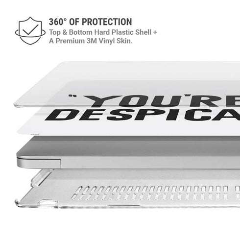 Looney Tunes Daffy Duck Youre Despicable MacBook Air 13in M1 (2021) Case plus Skin