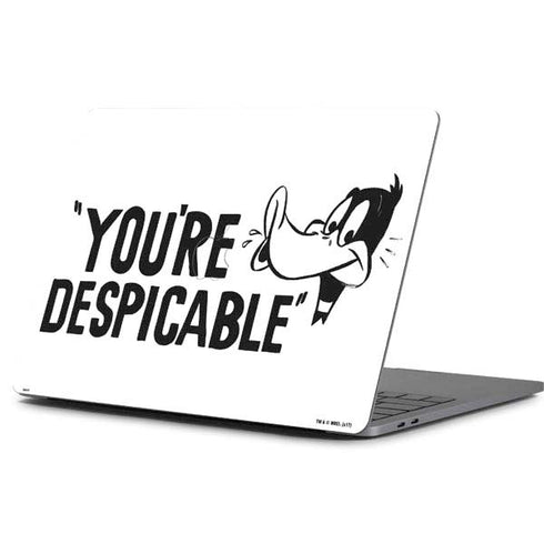 Looney Tunes Daffy Duck Youre Despicable Apple MacBook Pro 13-inch Skin