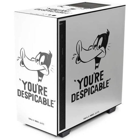 Looney Tunes Daffy Duck Youre Despicable NZXT H510 Compact ATX Mid-Tower Case Skin