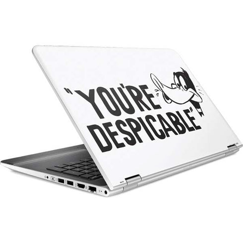 Looney Tunes Daffy Duck Youre Despicable HP Pavilion Skin