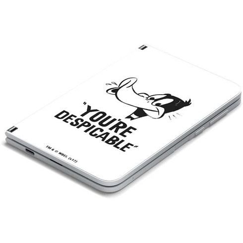 Looney Tunes Daffy Duck Youre Despicable Surface Duo Skin
