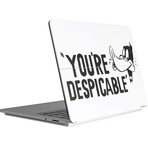 Looney Tunes Daffy Duck Youre Despicable Surface Laptop Studio Skin
