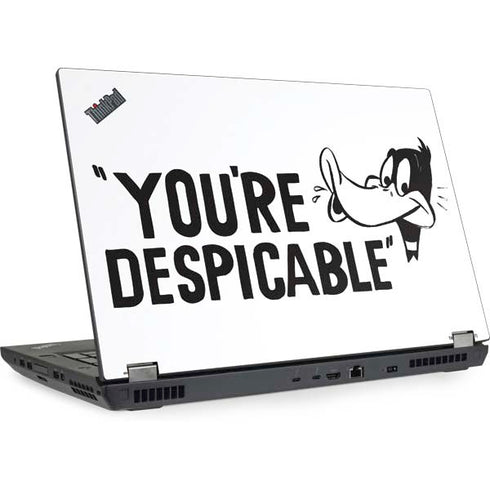 Looney Tunes Daffy Duck Youre Despicable Lenovo ThinkPad Skin