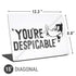 Looney Tunes Daffy Duck Youre Despicable Universal Laptop 15in (12.2 x 8.8in) Skin