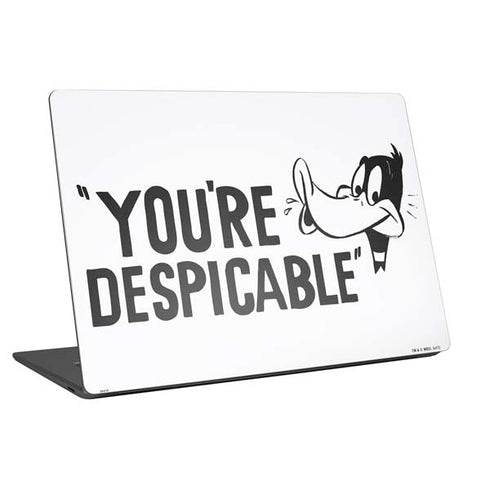 Looney Tunes Daffy Duck Youre Despicable Universal Laptop 17in (13.8 x 10in) Skin