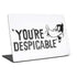 Looney Tunes Daffy Duck Youre Despicable Universal Laptop 17in (13.8 x 10in) Skin