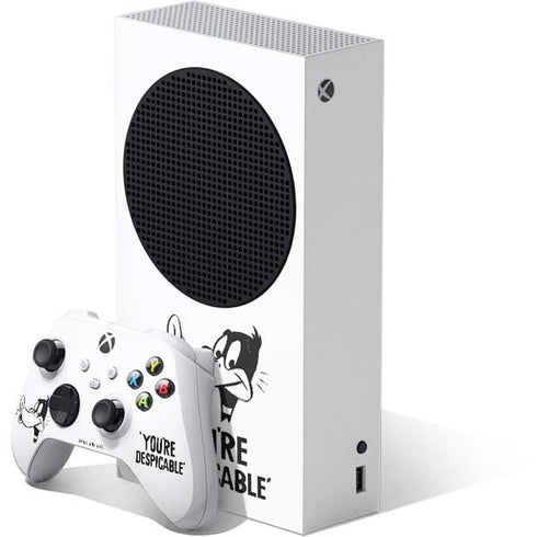 Looney Tunes Daffy Duck Youre Despicable Xbox Series S Bundle Skin
