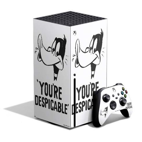 Looney Tunes Daffy Duck Youre Despicable Xbox Series X Bundle Skin