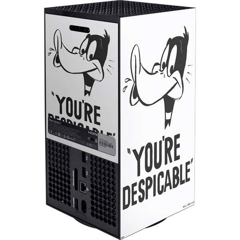 Looney Tunes Daffy Duck Youre Despicable Xbox Series X Bundle Skin