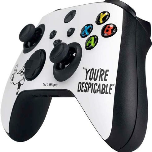 Looney Tunes Daffy Duck Youre Despicable Xbox Series X Controller Skin