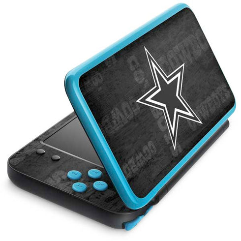 NFL Dallas Cowboys Black & White Nintendo 2DS XL (2017) Skin