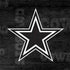 NFL Dallas Cowboys Black & White Nintendo 2DS XL (2017) Skin