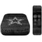 NFL Dallas Cowboys Black & White Apple TV Skin