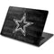 NFL Dallas Cowboys Black & White Dell Chromebook Skin