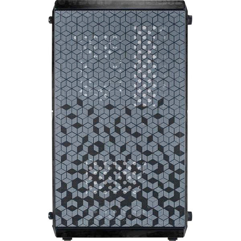 NFL Dallas Cowboys Black & White Cooler Master MasterBox Q300L Mini Tower Skin