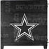 NFL Dallas Cowboys Black & White Corsair 4000D Tempered Glass Mid-Tower ATX Case Skin