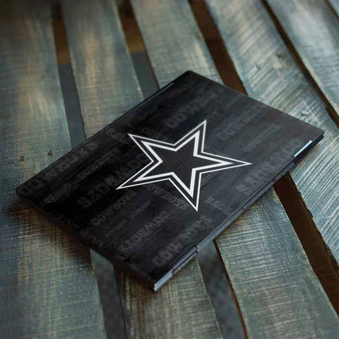 NFL Dallas Cowboys Black & White HP Envy Skin