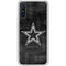 NFL Dallas Cowboys Black & White Galaxy A10e Clear Case