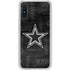 NFL Dallas Cowboys Black & White Galaxy A10e Clear Case