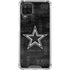 NFL Dallas Cowboys Black & White Galaxy A12 Clear Case