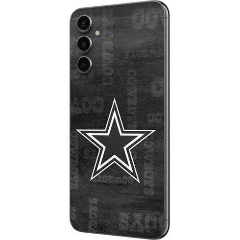 NFL Dallas Cowboys Black & White Galaxy A14 5G Skin