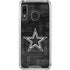 NFL Dallas Cowboys Black & White Galaxy A30 Clear Case