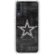NFL Dallas Cowboys Black & White Galaxy A50 Clear Case