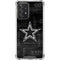 NFL Dallas Cowboys Black & White Galaxy A52 5G Clear Case