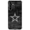 NFL Dallas Cowboys Black & White Galaxy A54 5G Clear Case