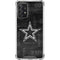 NFL Dallas Cowboys Black & White Galaxy A72 5G Clear Case
