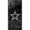 NFL Dallas Cowboys Black & White Galaxy Note 10 Skin