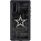 NFL Dallas Cowboys Black & White Galaxy Note 10 Waterproof Case