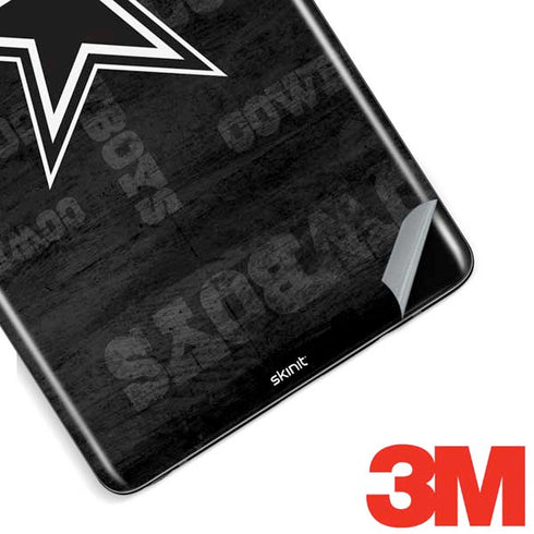 NFL Dallas Cowboys Black & White Galaxy Note 8 Skin