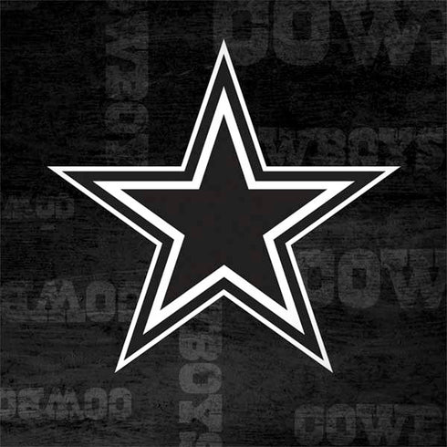 NFL Dallas Cowboys Black & White Galaxy Note 8 Skin