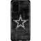 NFL Dallas Cowboys Black & White Galaxy Note20 5G Pro Case