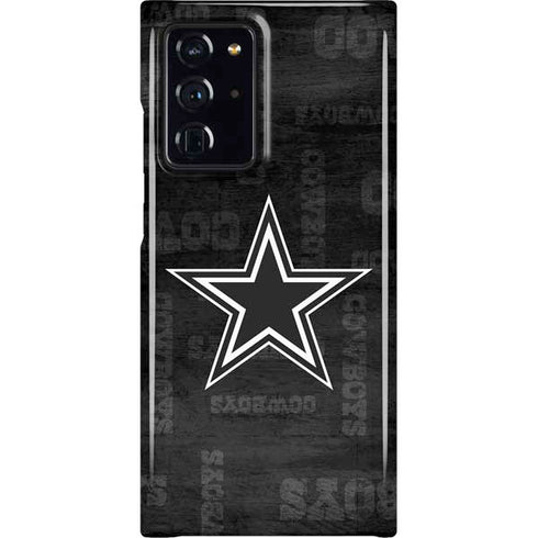 NFL Dallas Cowboys Black & White Galaxy Note20 Ultra 5G Lite Case