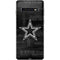 NFL Dallas Cowboys Black & White Galaxy S10 Skin