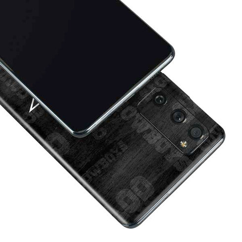 NFL Dallas Cowboys Black & White Galaxy S20 Fan Edition Skin