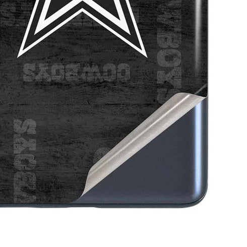 NFL Dallas Cowboys Black & White Galaxy S20 Fan Edition Skin