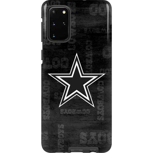 NFL Dallas Cowboys Black & White Galaxy S20 Plus Pro Case