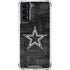 NFL Dallas Cowboys Black & White Galaxy S21 5G Clear Case