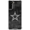 NFL Dallas Cowboys Black & White Galaxy S21 FE Clear Case